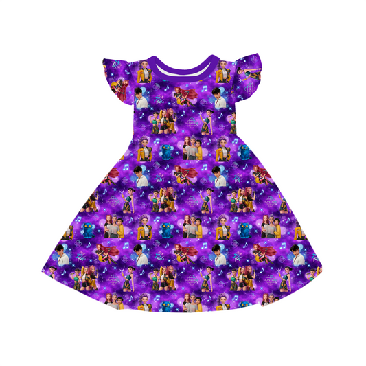 Flutter Twirl Dress - Pop Star Power