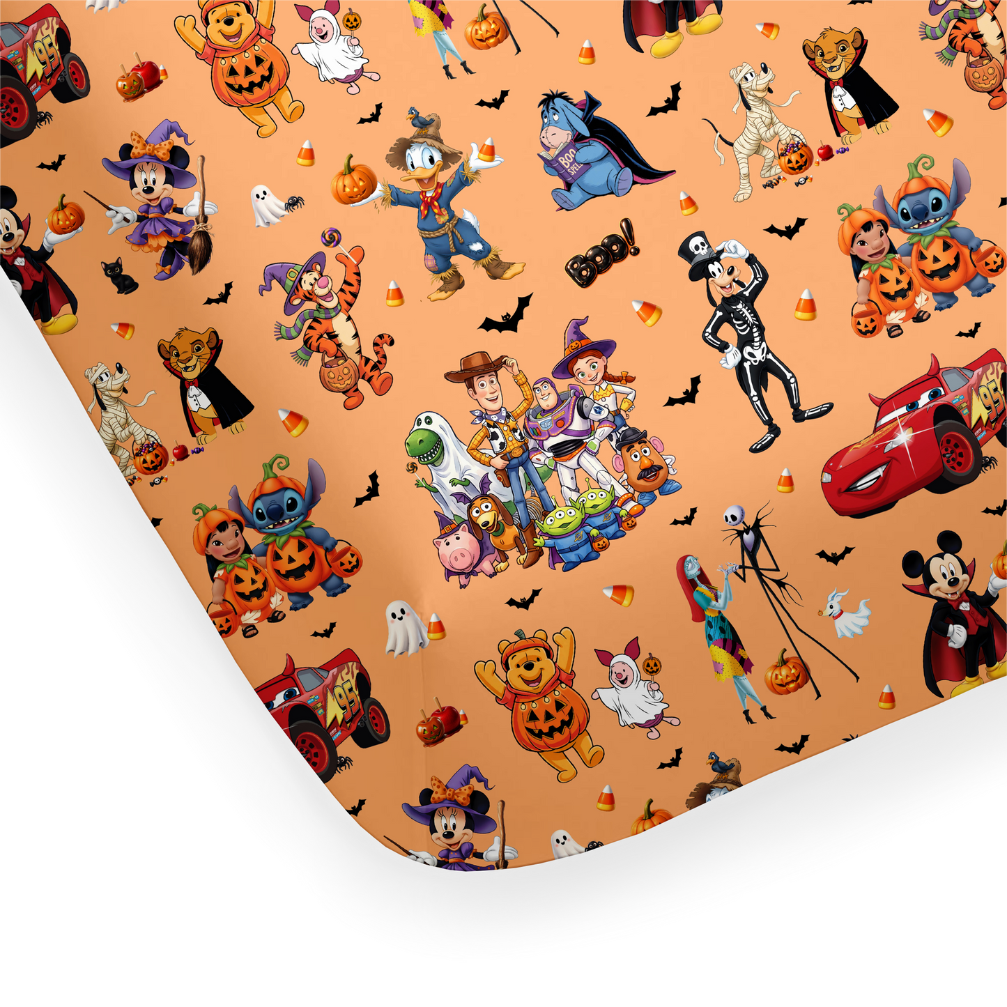 Twin/Double Sheet - Spooktacular Pals  *PRE-ORDER*