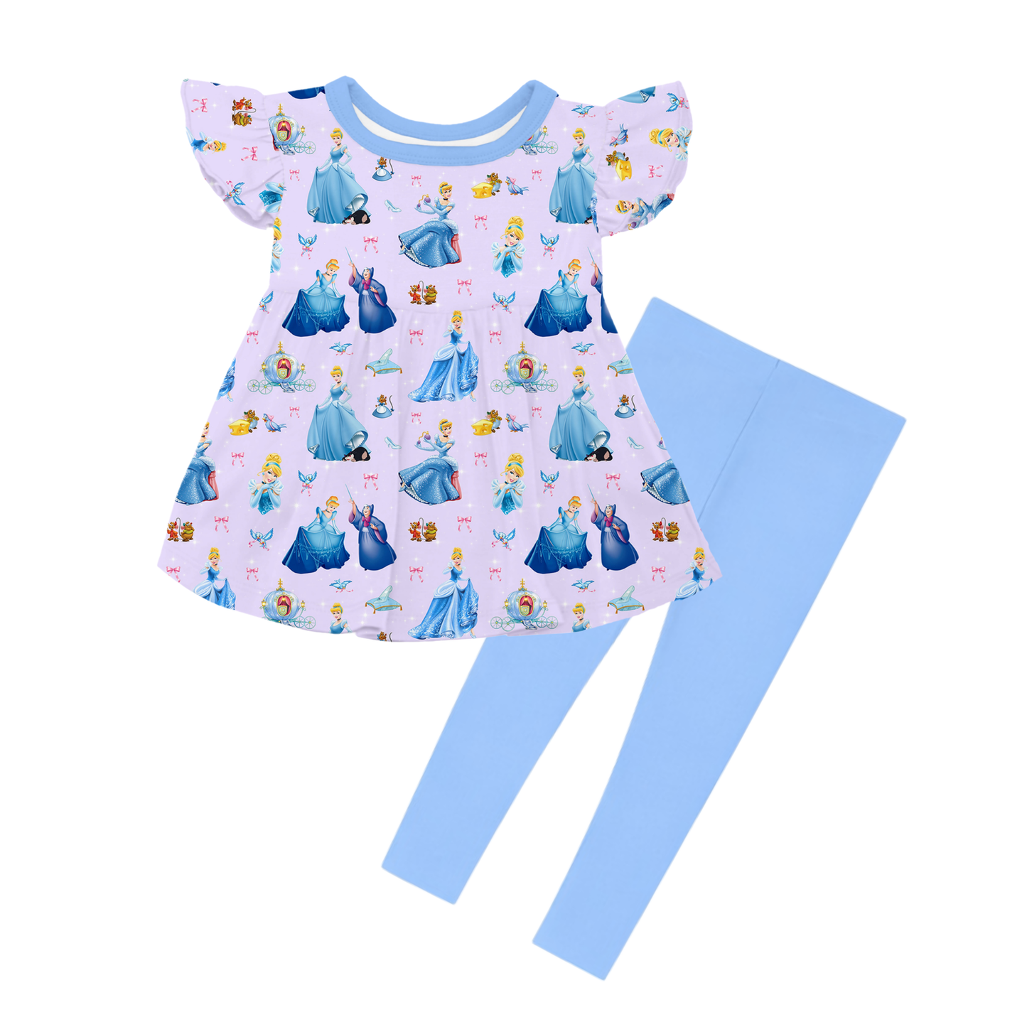 Flutter Peplum Set - Once Upon a Dream