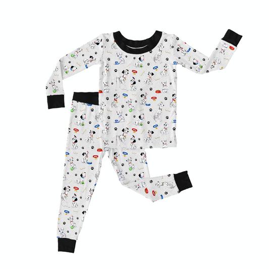Two Piece Pajama Set - Dalmatian Dreams