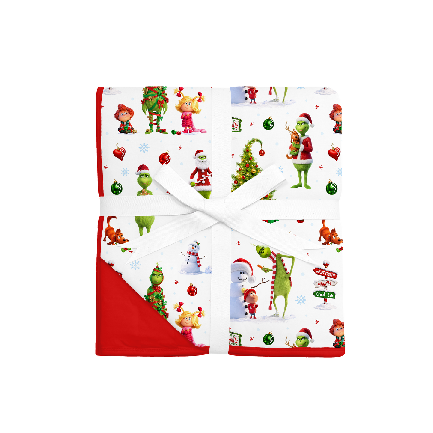 Quilted Blanket - Whoville Cheer - 3 Options  *PRE-ORDER*