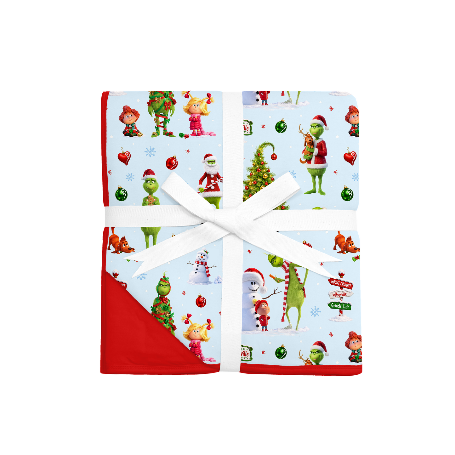 Quilted Blanket - Whoville Cheer - 3 Options  *PRE-ORDER*