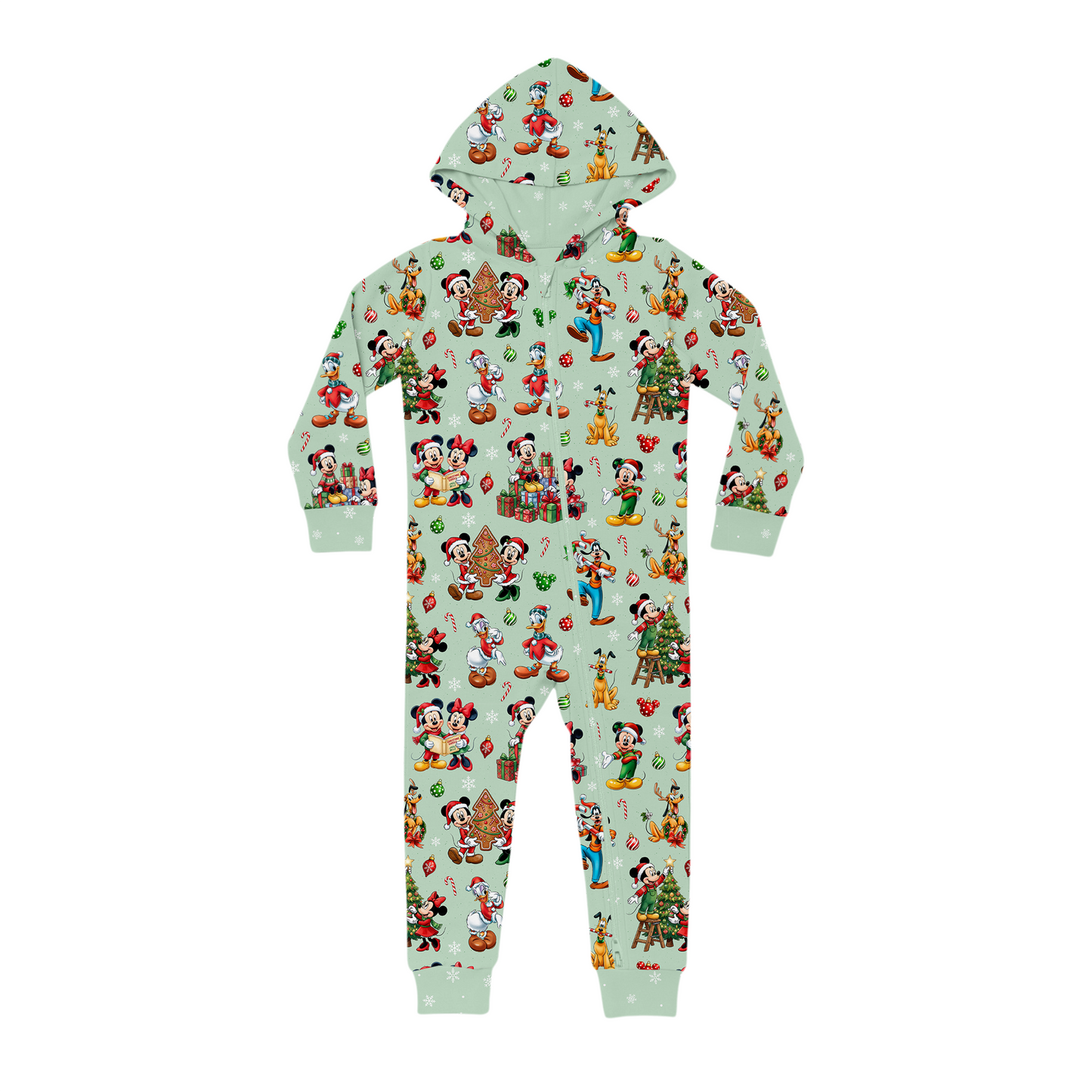 Hooded Romper - Mickey's Holiday Magic  *PRE-ORDER*
