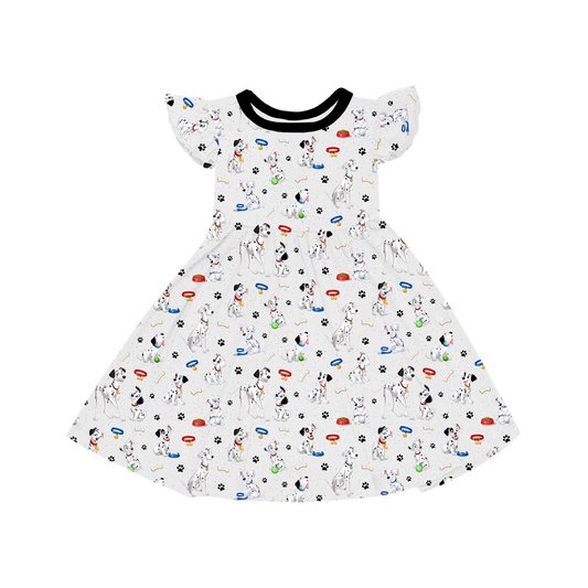 Flutter Twirl Dress - Dalmatian Dreams  *PRE-ORDER*
