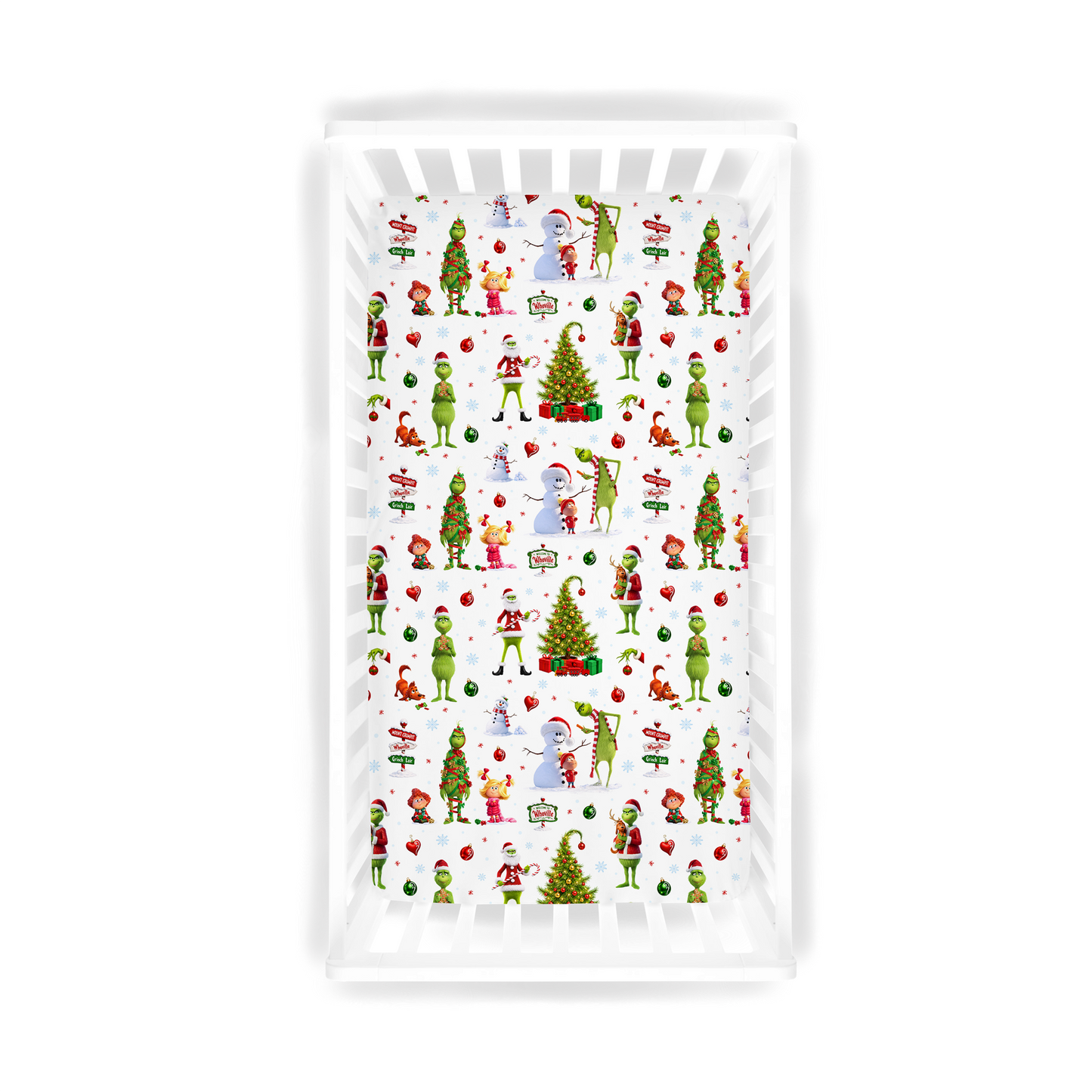 Crib Sheet - Whoville Cheer  *PRE-ORDER*