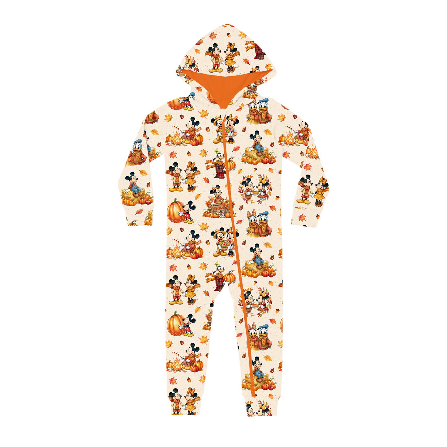Hooded Romper - Mickey's Hayride *PRE-ORDER*