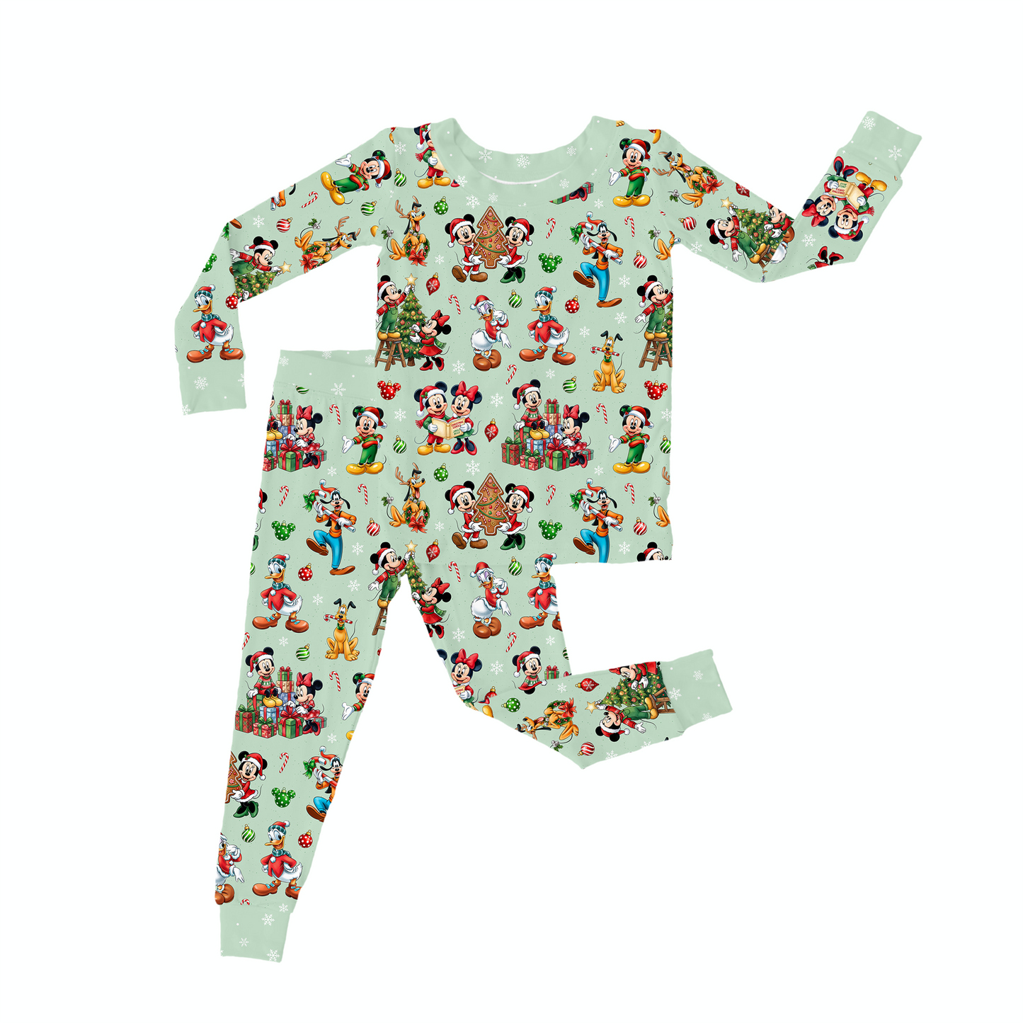 Two Piece Pajama Set - Mickey's Holiday Magic  *PRE-ORDER*