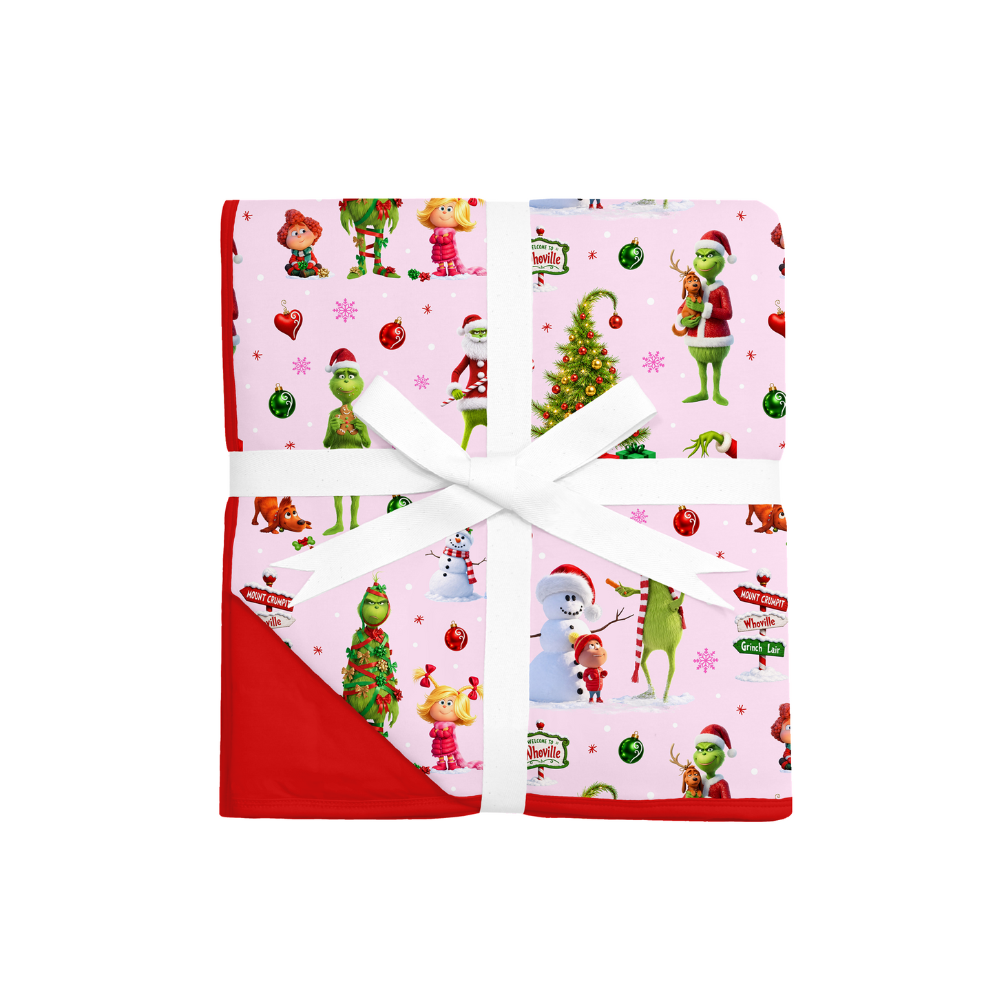 Quilted Blanket - Whoville Cheer - 3 Options  *PRE-ORDER*