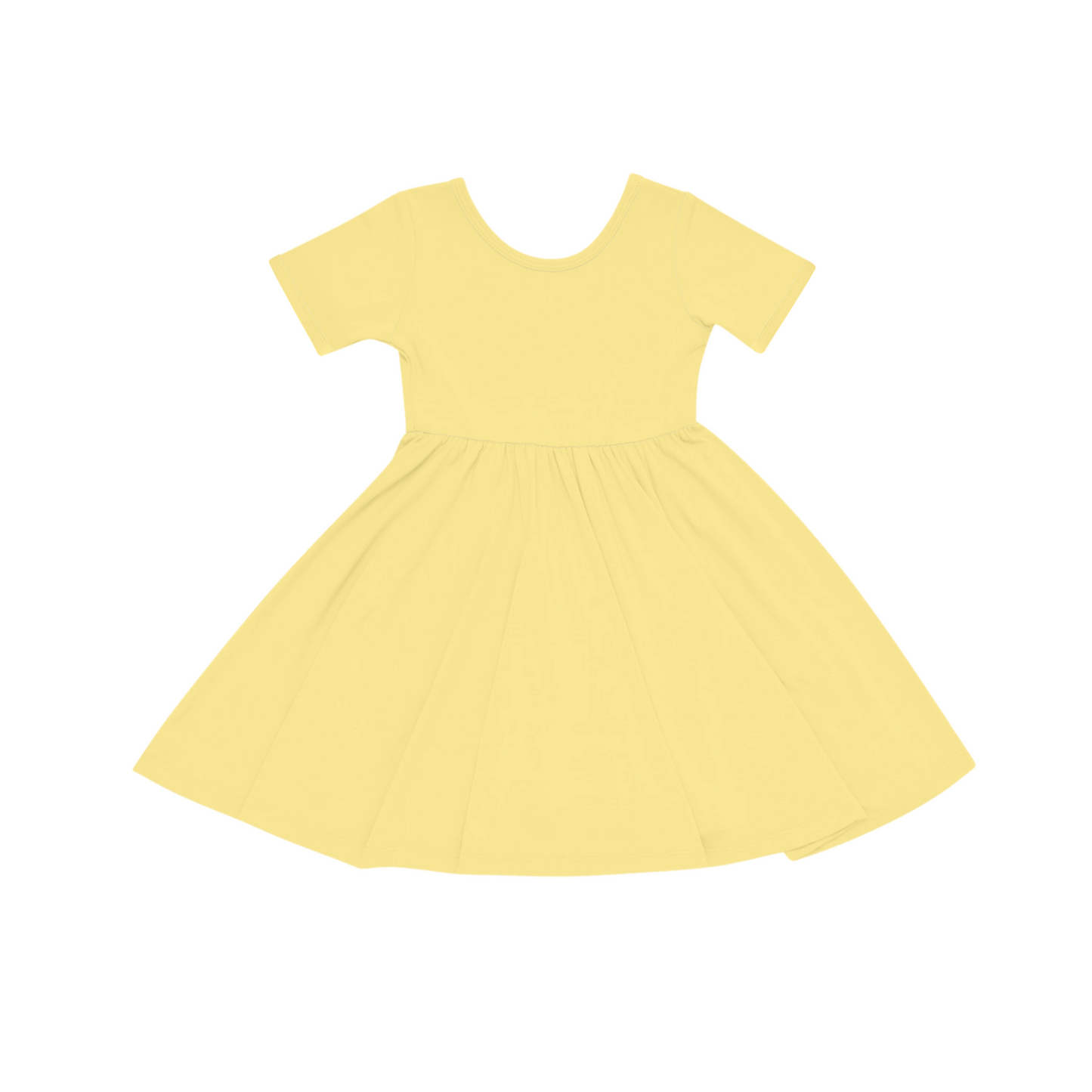 Twirl Dress - Sunshine Yellow